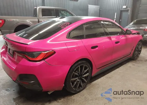 2022 BMW 430I Gran Coupe from USA, damaged, VIN WBA63AV04NFM77774